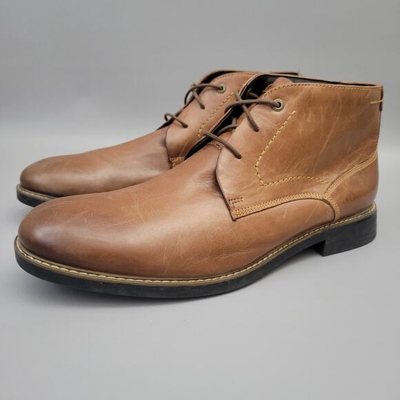 Rockport - Men\'s Classic Break Chukka Comfort Boots Size 13 M Brown main image 7